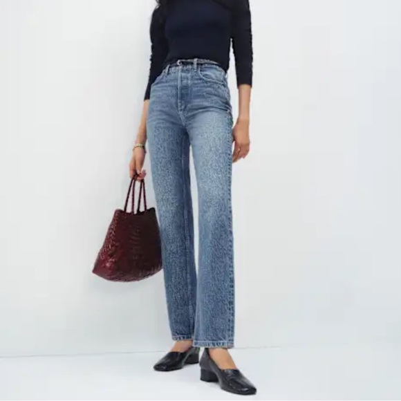 Reformation Denim - Reformation Cynthia High Relaxed Jeans size 30X31